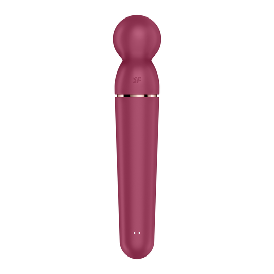 Planet Wand-er - Wand Vibrator - Berry/Rose Gold | Satisfyer