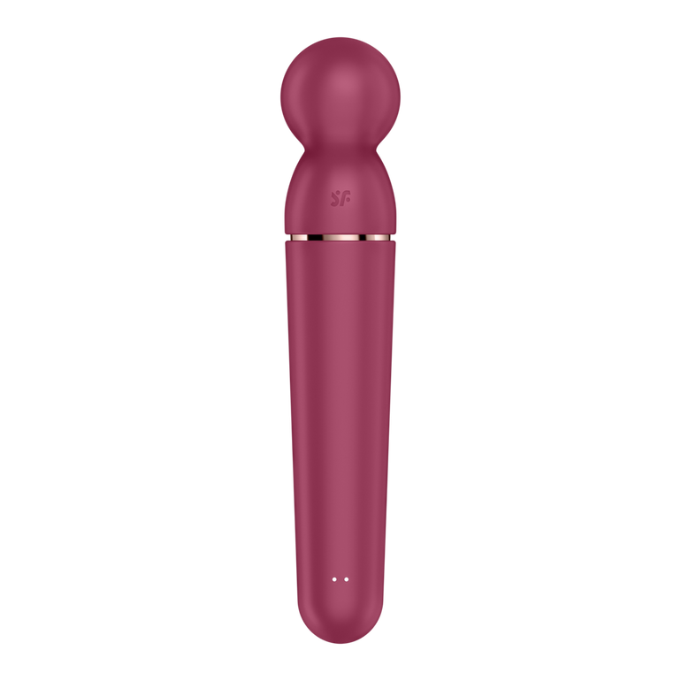 Planet Wand-er - Wand Vibrator - Berry/Rose Gold | Satisfyer