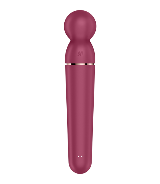 Planet Wand-er - Wand Vibrator - Berry/Rose Gold | Satisfyer