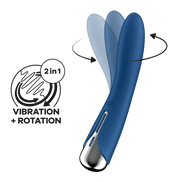 Satisfyer Spinning Vibe 1 G-Spot Vibrator Blauw