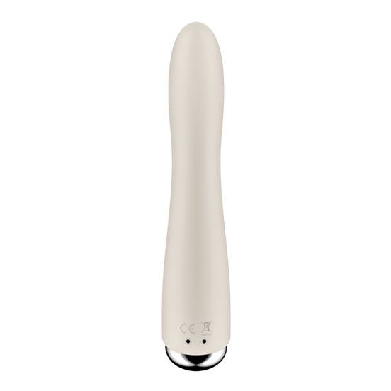 Spinning Vibe 1 – Rotierender G-Punkt-Vibrator – Beige | Befriediger