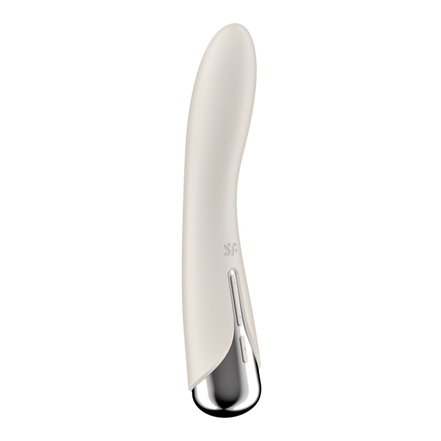 Spinning Vibe 1 – Rotierender G-Punkt-Vibrator – Beige | Befriediger