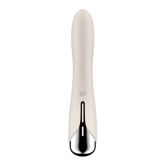 Spinning Vibe 1 - Rotating G-Spot Vibrator - Beige | Satisfyer