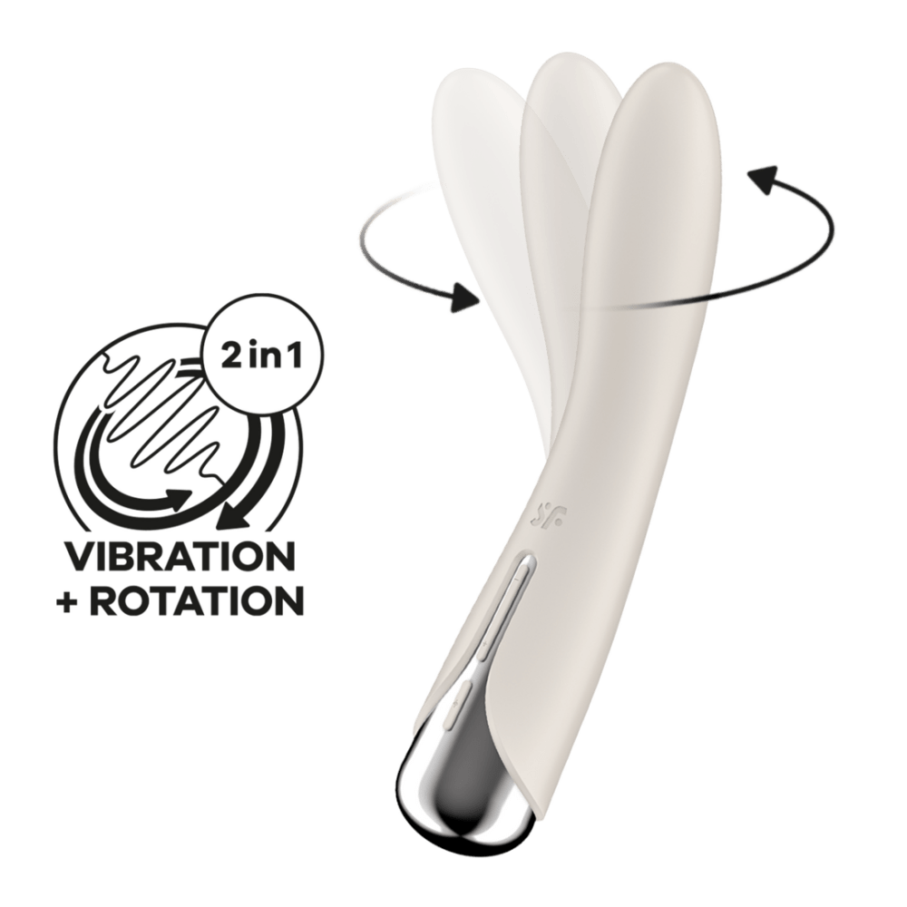 Satisfyer Spinning Vibe 1 G-Spot Vibrator Beige