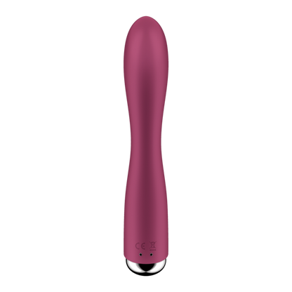 Spinning Rabbit 1 - Rotating Rabbit Vibrator - Red | Satisfyer
