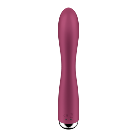 Spinning Rabbit 1 - Rotating Rabbit Vibrator - Red | Satisfyer