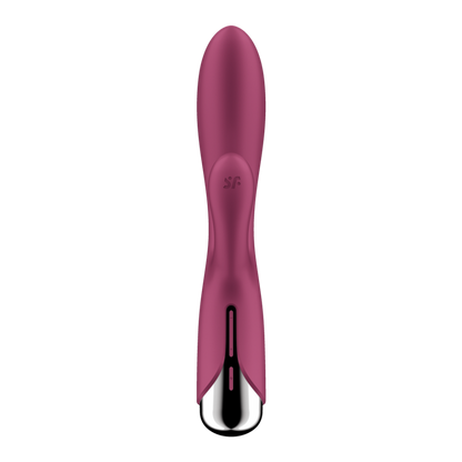 Spinning Rabbit 1 - Rotating Rabbit Vibrator - Red | Satisfyer