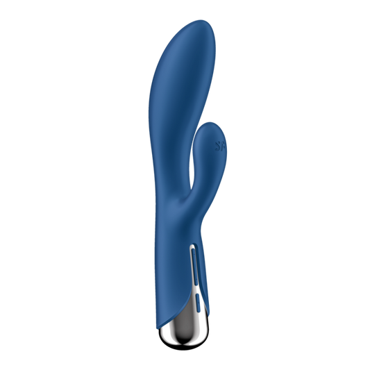 Spinning Rabbit 1 - Rotating Rabbit Vibrator - Blue | Satisfyer