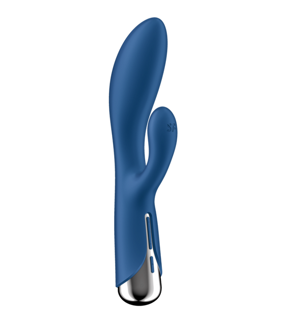 Spinning Rabbit 1 - Rotating Rabbit Vibrator - Blue | Satisfyer