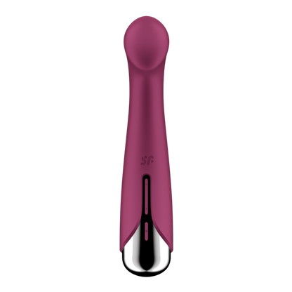 Spinning G-Spot 1 - Rotating G-Spot Vibrator - Red | Satisfyer
