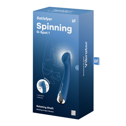 Spinning G-Spot 1 - Rotating G-Spot Vibrator - Blue | Satisfyer