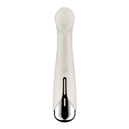 Spinning G-Spot 1 - Rotating G-Spot Vibrator - Beige | Satisfyer