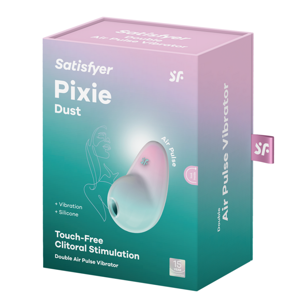 Satisfyer Pixie Dust - Clitorale Stimulator - Mint/Roze