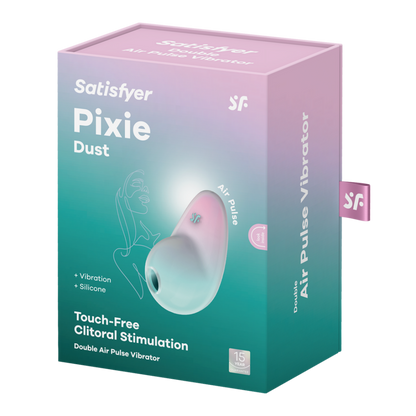 Satisfyer Pixie Dust - Clitorale Stimulator - Mint/Roze