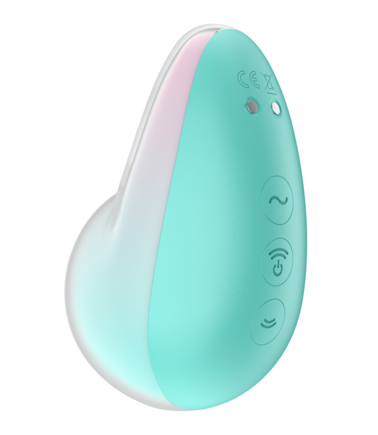 Satisfyer Pixie Dust - Clitoral Stimulator - Mint/Pink