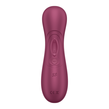 Satisfyer Pro 2 Generation 3 - Double Air Pulse Vibrator - Liquid Air and Connect App - Wine Red | Satisfyer