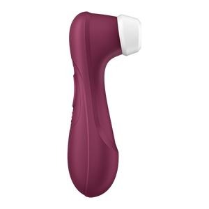 Satisfyer Pro 2 Generation 3 – Double Air Pulse Vibrator – Liquid Air und Connect App – Weinrot | Befriediger