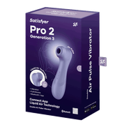 Satisfyer Pro 2 Gen 3 Air Pulse Vibrator Lila