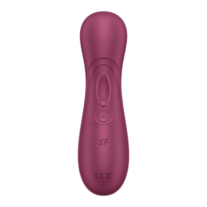 Satisfyer Pro 2 Generation 3 - Double Air Pulse Vibrator - Liquid Air - Wine Red | Satisfyer