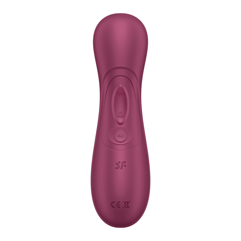 Satisfyer Pro 2 Generation 3 Luftpuls-Vibrator mit Flüssigluft | Weinrot
