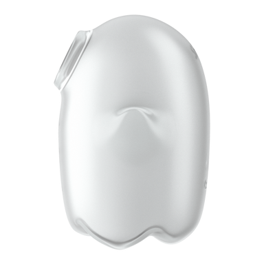 Glowing Ghost - Glow in the Dark - Double Air Pulse Vibrator - White | Satisfyer