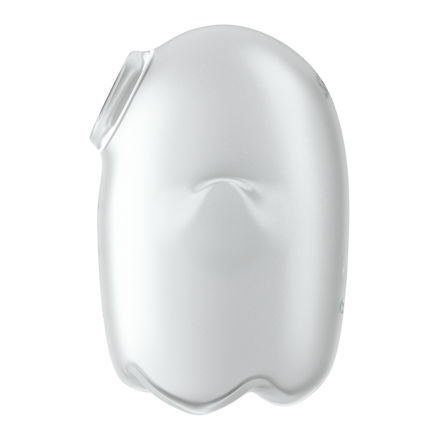 Glowing Ghost - Glow in the Dark - Double Air Pulse Vibrator - White | Satisfyer