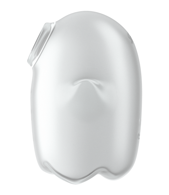 Glowing Ghost - Glow in the Dark - Double Air Pulse Vibrator - White | Satisfyer