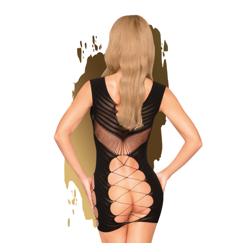 Flame On The Rock - Kleid - Große Größen - Schwarz