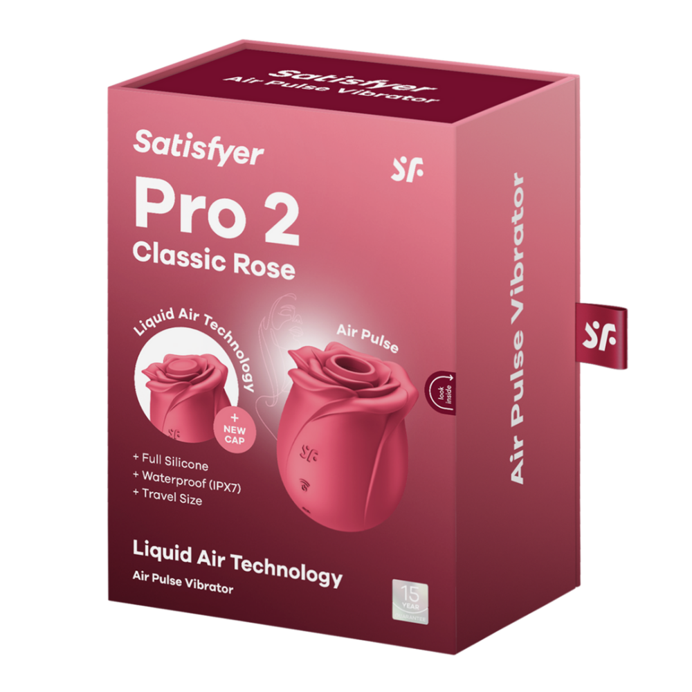 Satisfyer Pro 2 - Classic Rose - Air Pulse Vibrator | Satisfyer