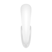 Satisfyer G for Goddess 1 wit, achteraanzicht, gladde siliconen behuizing met ergonomische grip