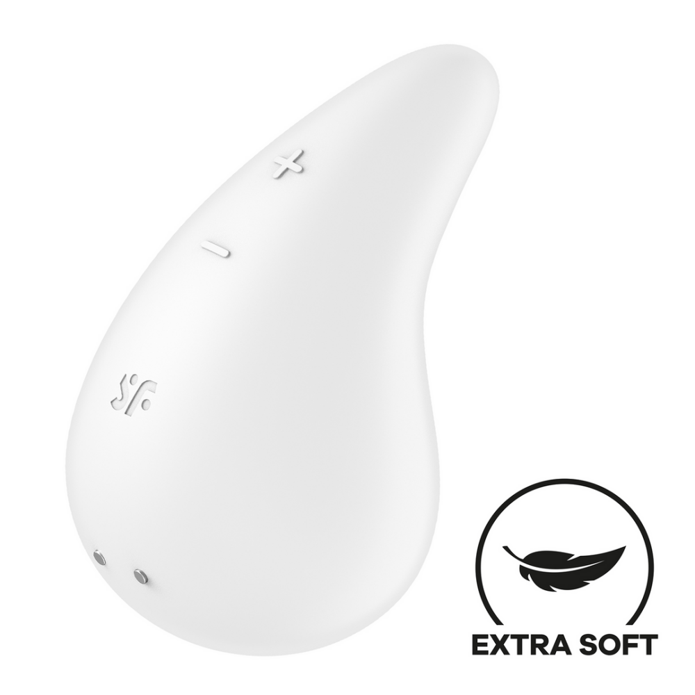 Dew Drop - Auflegevibrator - Weiß | Befriediger