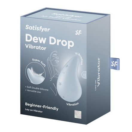 Dew Drop - Lay-on Vibrator - Blue | Satisfyer
