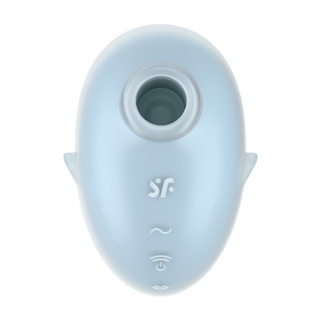 Cutie Ghost – Air Pulse Vibrator – Blau | Befriediger