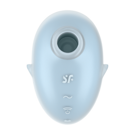 Cutie Ghost - Air Pulse Vibrator - Blue | Satisfyer