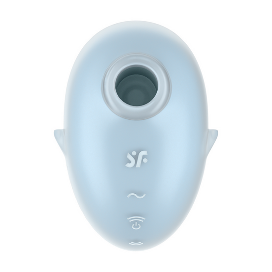 Cutie Ghost – Air Pulse Vibrator – Blau | Befriediger