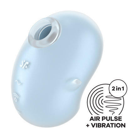 Cutie Ghost – Air Pulse Vibrator – Blau | Befriediger
