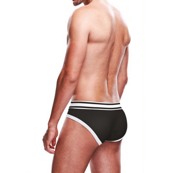 Prowler Brief tweekleurige logo tailleband | Maat XS Zwart/Wit