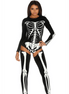 Forplay Bad to the Bone Skelettkostüm | Größe XS/S Schwarz