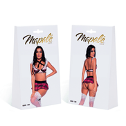 Mapalé Schoolmeisje Kostuum | Maat L/XL Rood