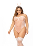 Kostuum Sexy Bunny - 3/4X