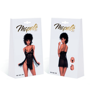 Mapalé Floral Lace Babydoll Zwart Maat L/XL