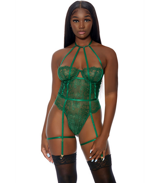 Watch Her Bloom - Teddy - XL - Green | Forplay