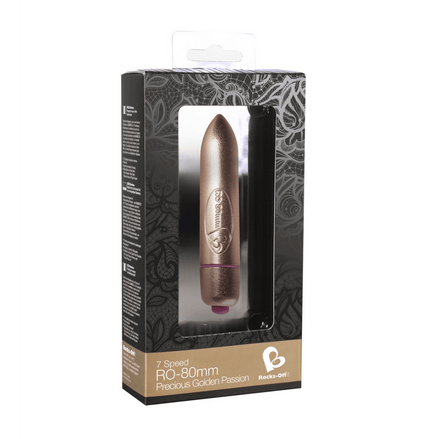 Rocks-Off Vibrierender Bullet Vibrator mit 7 Geschwindigkeiten | 80 mm