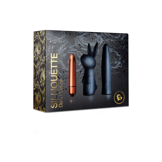 Rocks-Off Silhouette Dark Desires Kit | Vibrator-Set für Frauen