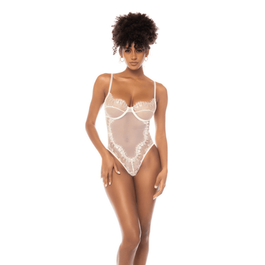 Mapalé Teddy Ivory Maat M | Kant & Mesh Bodysuit