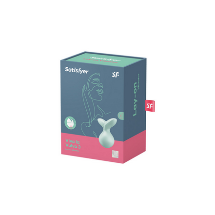 Viva la Vulva 3 – Auflegevibrator – Mint | Befriediger
