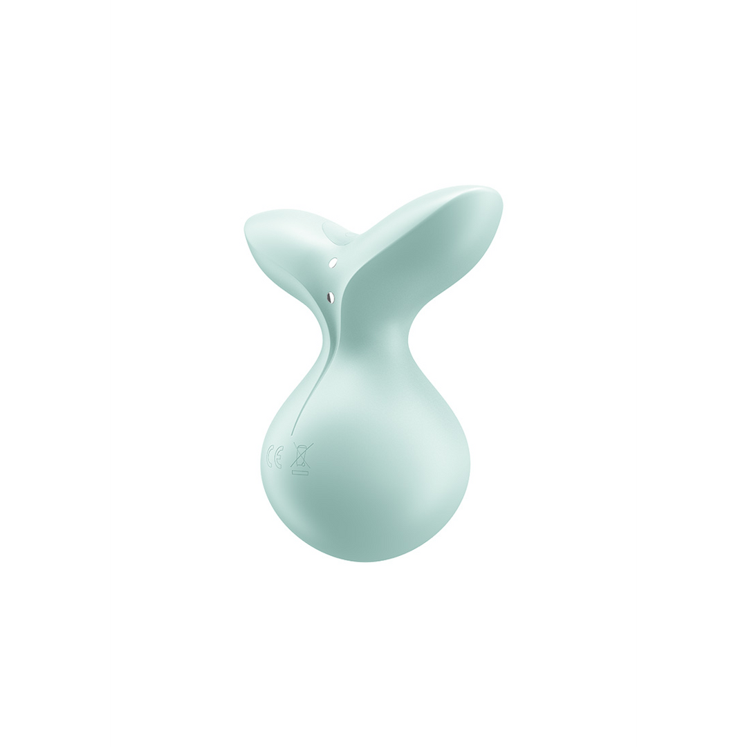 Satisfyer Viva la Vulva 3 oplegvibrator mint, ergonomische oplegstimulator, vooraanzicht