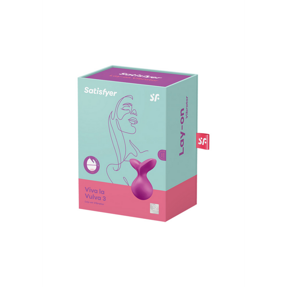 Satisfyer Viva la Vulva 3 Oplegvibrator Violet