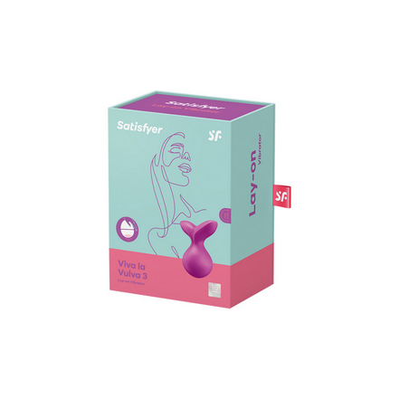 Viva la Vulva 3 - Auflegevibrator - Violett | Befriediger