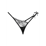 Allure Pixie Kant String One Size Zwart